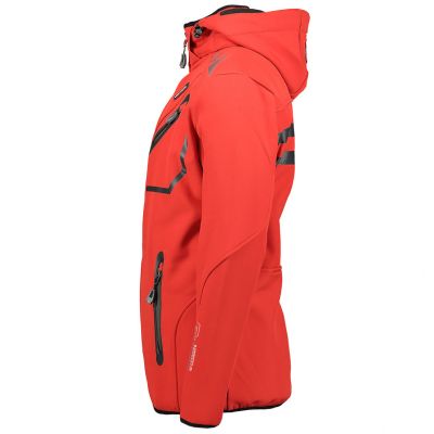4. Geographgical Norway Royaute ASSOR A MEN 068 M WW1973H/GN/Rot / Schwarz Softshelljacke