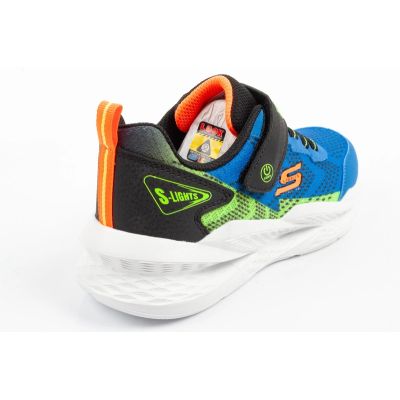4. Skechers Meteor-Lights LED-Kindersportschuhe für Jungen mit Klettverschluss