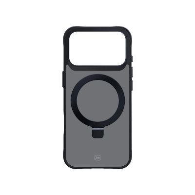 2. 3mk Smoke Case Mag&Stand für iPhone 17 Pro Max – Schwarz