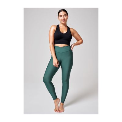 2. CASALL Overlap High Waist Strumpfhose grün