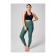 2. CASALL Overlap High Waist Strumpfhose grün