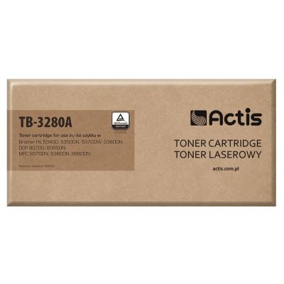Actis TB-3280A Toner (ersetzt Brother TN-3280; Standard; 8000 Seiten; schwarz)