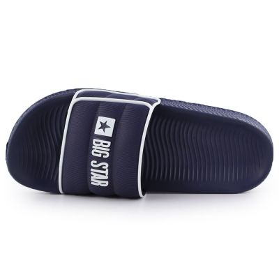 4. Herren-Flip-Flops Big Star in Marineblau für Strand und Pool RR174A045