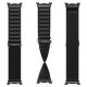 4. Spigen WBF1 Armband für Samsung Galaxy Watch 40/44/46 mm – Schwarz