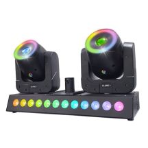 LIGHT4ME CLONE 1 RGBW LED-Lichteffekt 2x Köpfe