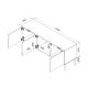 7. INSERTO 3D-TV-Schrank 143,5 x 40 x 61,5 cm, Kaschmir + LED