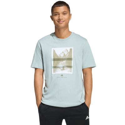 adidas Herren Outdoor Kajak Grafik-T-Shirt mint KG5409