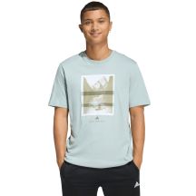 adidas Herren Outdoor Kajak Grafik-T-Shirt mint KG5409
