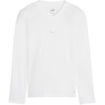 Kinder-T-Shirt Puma TeamGOAL Baselayer Tee Longsleeve weiß 659041 04