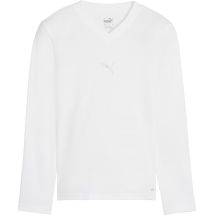 Kinder-T-Shirt Puma TeamGOAL Baselayer Tee Longsleeve weiß 659041 04