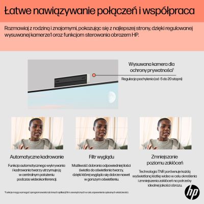 12. HP All-in-One 24-cr0334nw Ryzen 7 7730U 23,8" FHD IPS 250 Nits AG 16 GB DDR4 3200 SSD512 Radeon Vega 8 LAN-Kamera 1080p + IR-Kamera, kein Betriebssystem, Gehäuse Weiß, 2 Jahre Garantie