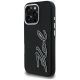 2. Karl Lagerfeld FW Grained Signature Logo Case für iPhone 16 Pro Max - Schwarz