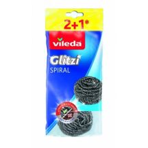 Vileda Glitzi Spiralstahl-Scheuerschwamm 3 Stück.