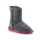7. BearPaw Emma Kleinkind Zipper Jr 608TZ-903 Charcoal Pomberry Winterstiefel