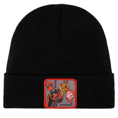 Capslab Marvel Deadpool Mütze CL-MAR-1-BON1-BAN1 Schwarz One size