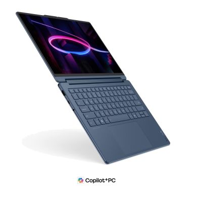 14. Lenovo Yoga 9i 2-in-1 Aura Edition 14IPH11 Ultra 7 355 14" 2.8K OLED 500 Nits glänzend 32 GB LPDDR5X-7467 SSD 512 GB Intel Graphics WiFi 7 + BT Kamera 5,0 MP + IR 70 Wh Windows 11 Cosmic Blue