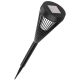 9. 2-in-1 Solar-Taschenlampe mit Flammeneffekt und 12 LEDs