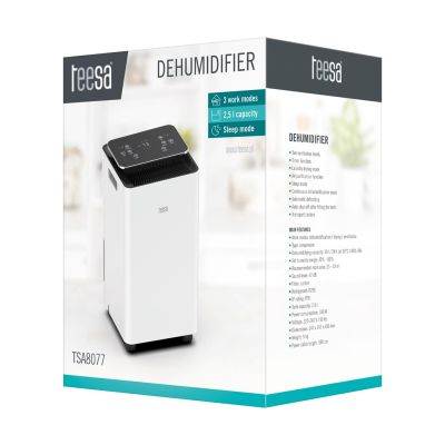 9. Teesa TSA8077 Luftentfeuchter, Feuchtigkeitsabsorber