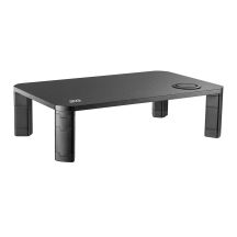 ERGOOFFICE Monitor-Tischständer mit Qi-Ladegerät ER-415