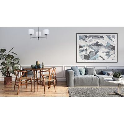 3. Klassische Activejet MIRA Hängeleuchte, dreifach verchromt, 3xE27, für das Wohnzimmer