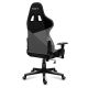 20. Huzaro Force 6.2 Gaming-Stuhl aus grauem Netzgewebe