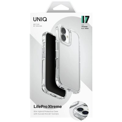 5. Uniq Lifepro Xtreme Hülle für iPhone 17 - Transparent