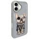 2. Nimmy Glasses Cool Dog iPhone 16 Hülle - Grau
