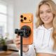 6. Tech-Protect L03S MagSafe Bluetooth-Selfie-Stick-Stativ – Schwarz