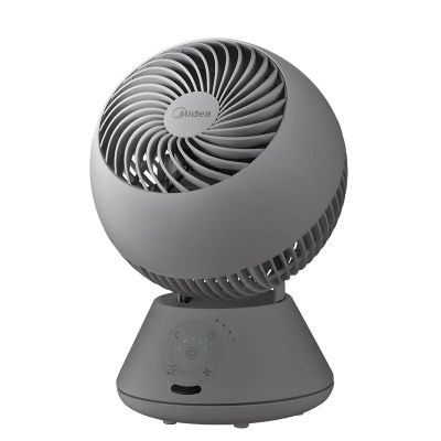 3. Midea Ventilator | MFT302R0BPK | Tischventilator | Dunkelgrau | 3 Geschwindigkeitsstufen | Oszillationen
