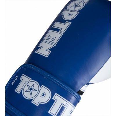 4. TOP TEN STAR-XLP Boxhandschuhe 10 oz Rot