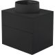 Waschtischunterschrank mit Granitwaschbecken – 360 mm