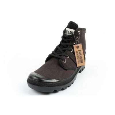 12. Damen Sportschuhe, Stiefeletten, Palladium Pallabrousse, schwarz