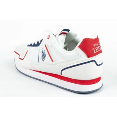 6. US Polo ASSN. M NOBIL004-WHI Turnschuhe