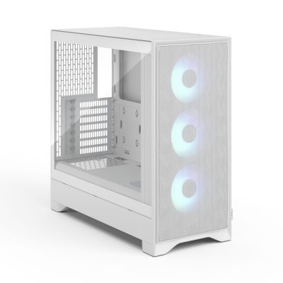 7. Fractal Design Pop 2 Air Weiß TG RGB Midi-Tower Weiß