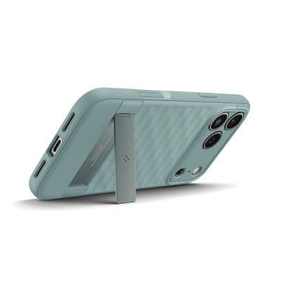 11. Spigen Parallax "S" MagSafe Case für iPhone 17 Pro Max - Grün