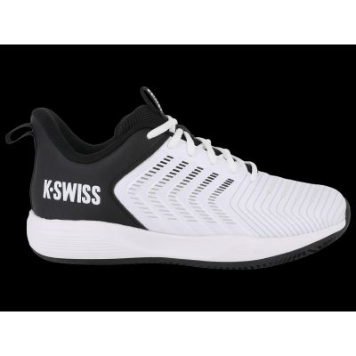 K-Swiss ULTRASHOT LIGHT CLAY WHIT/BLACK-M Sneaker (04742-102-M)