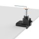 8. Manhattan 462594 Monitorhalterung/Ständer 144,8 cm (57") Schreibtisch Schwarz