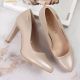 12. Sergio Leone W SK3AC perlenbesetzte Pumps in Nude 