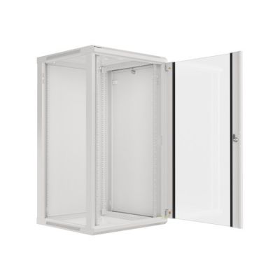 6. Lanberg WF01-6622-10S Rack 22U Wandschrank Grau