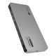 ICY BOX IB-DK7402-C31 Kabelgebundener USB 3.2 Gen 2 (3.1 Gen 2) Typ-C Laptop, Schwarz/Anthrazit