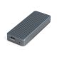 6. USB 3.2 Typ-C Gehäuse für M.2 NVMe 20 Gbit/s SSD aus Aluminium