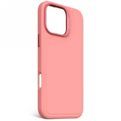 2. Decoded Antimicrobial Silicone Stacks Backcover Case mit MagSafe für iPhone 16 Pro Max – Pink