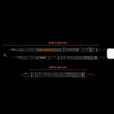 16. Spigen DA30M Stap Crossbody Handy-Lanyard - Schwarz