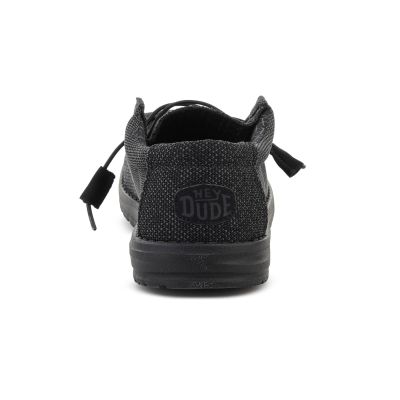 5. HEYDUDE WALLY SOX MICRO TOTAL SCHWARZ 40019-0XJ