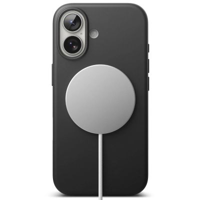 5. Ringke Silikon-Magnethülle mit MagSafe-Funktion für iPhone 17 – Schwarz