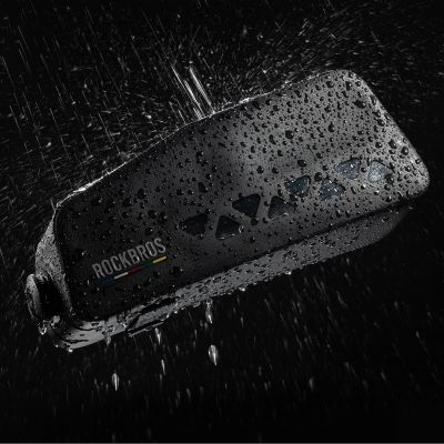 5. Rockbros ROAD TO SKY AS-142 Wasserdichte Rahmentasche 1L - Schwarz