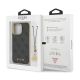 8. Guess, GUHCP13XGF4GGR iPhone 13 Pro Max 6,7" grau/graues Hardcase 4G Charms Collection