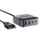 Acefast Z6 GaN Tischladegerät 2x USB-A / 2x USB-C PD 65W - Schwarz