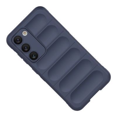 12. Magic Shield Case für Samsung Galaxy S23+ flexible Panzerhülle blau