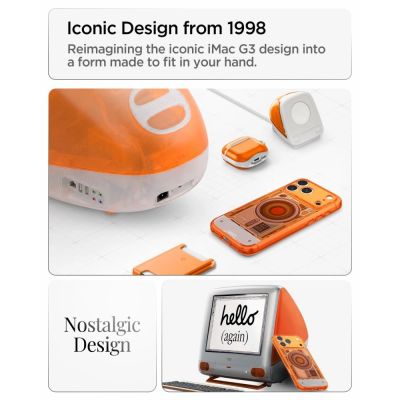 8. Spigen Ultra Hybrid MagSafe Hülle für iPhone 18 Pro Max / 17 Pro Max – Orange